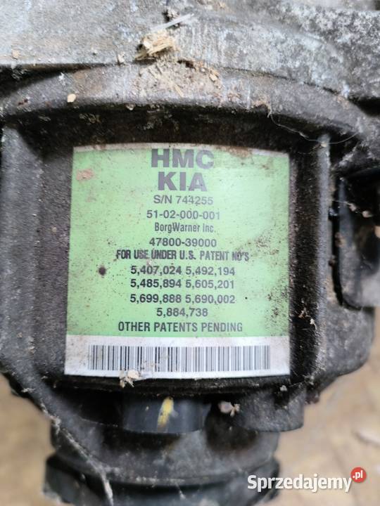 Tylny most dyfer Kia Sportage 2 świętokrzyskie Jędrzejów sprzedam