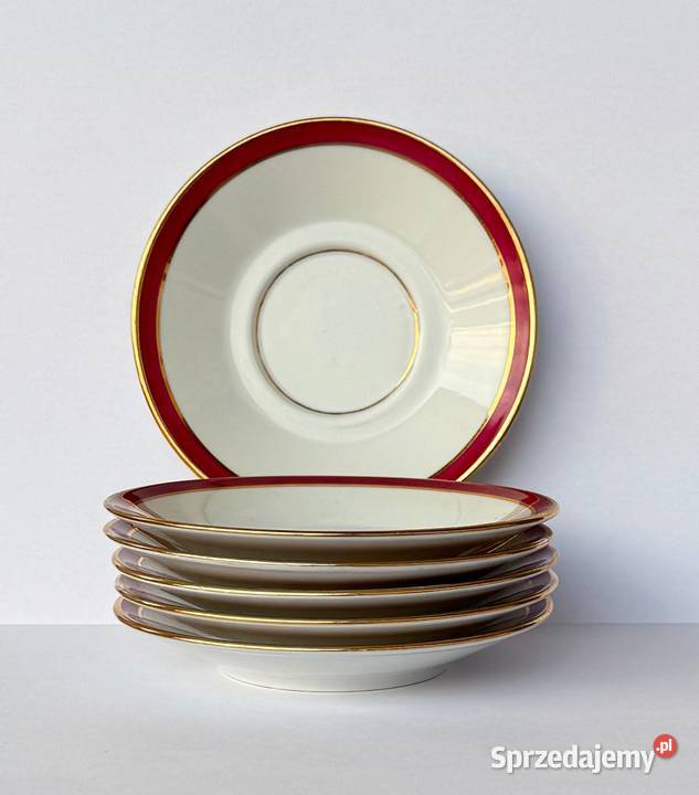 Zestaw 6 porcelanowych takerzyków Limoges Kraków