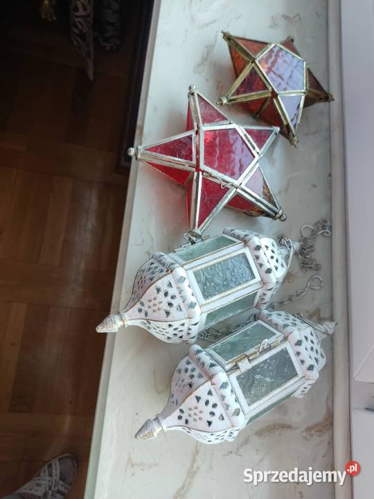 latarnie świeczniki 4 sztuki Gorzów Wielkopolski