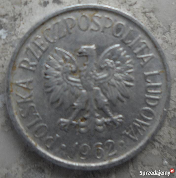 POLSKA5 GROSZY1962 r bzAL Legionowo sprzedam