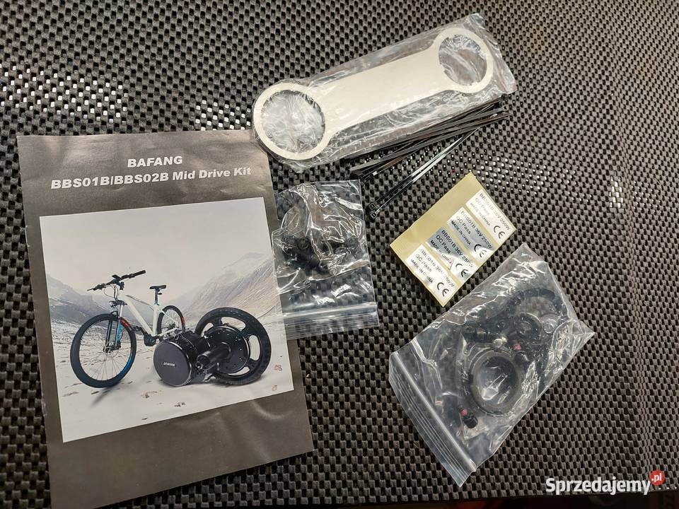 Silnik BBS02B 48V 750W bateria 15Ah konwersja na Bielsko-Biała