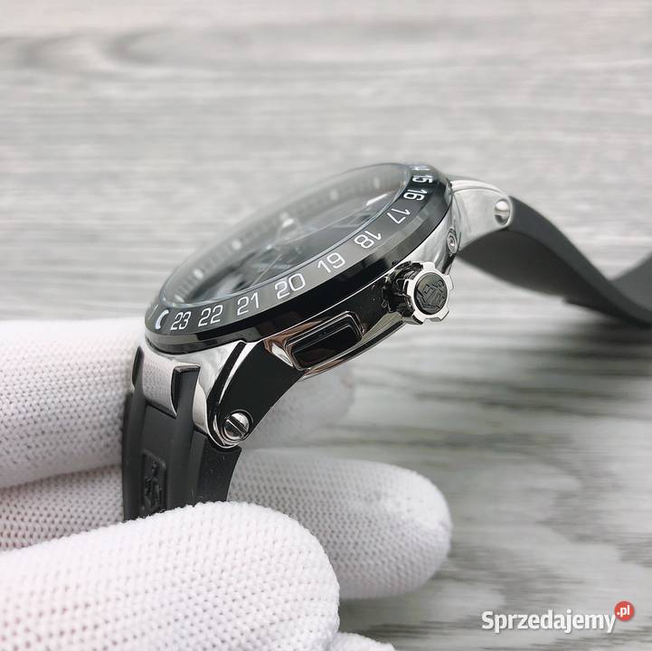 Czarny automatyczny męski zegarek Ulysse Nardin