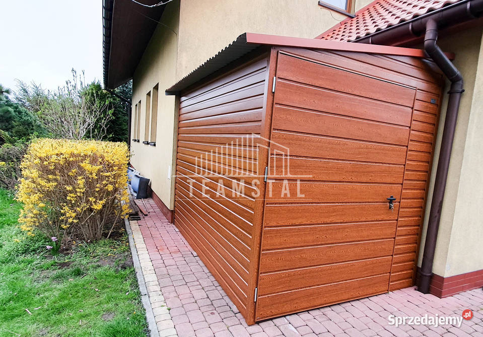 SCHOWEK DOMEK OGRODOWY 2m x 3m spad w lewo drzwi blacha Sprzedaż Białystok