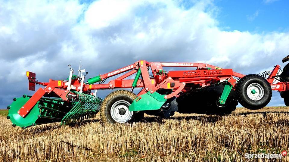 Brona brony talerzowa hydrauliczna półzawieszana Rogóźno