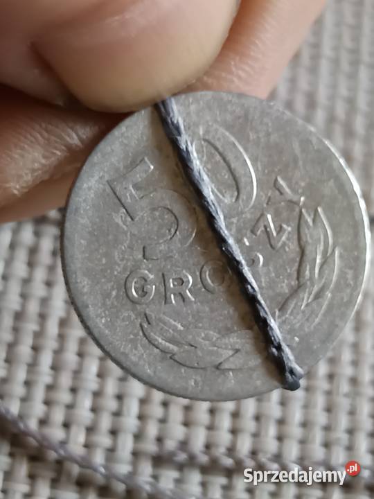 Sprzedam 50 gr 1949 lekka skretka Chełm