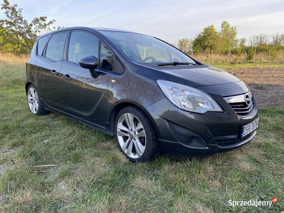 Opel Meriva 14 100 2010 dolnośląskie Środa Śląska