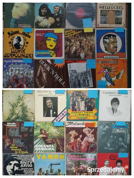 Płyty winylowe Gigantyczny MIX do wyboru do lubelskie Sułów