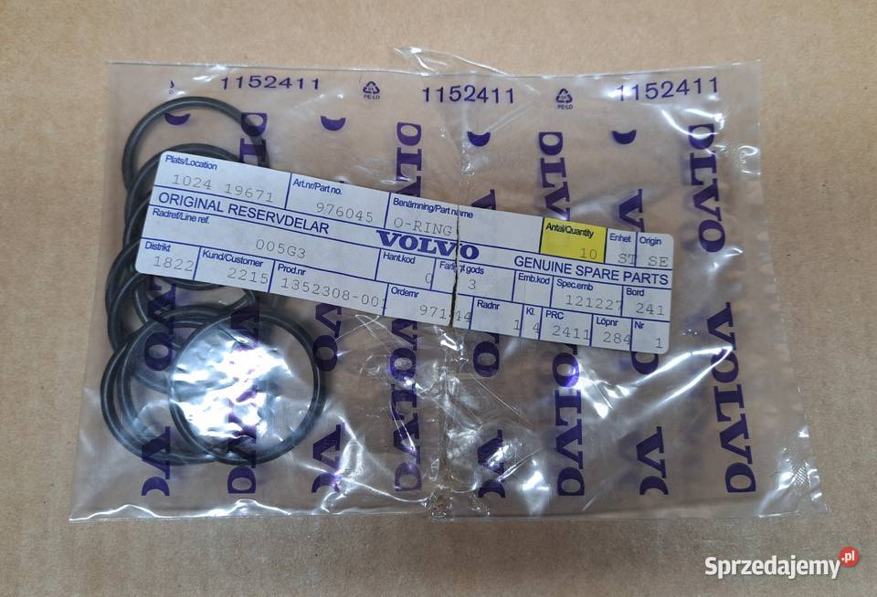 Oring magistrali wodnej 36 Volvo C30 S40 V50 V70 Mielęcin