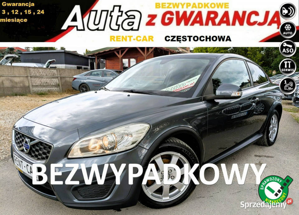 Volvo C30 16D115OPŁACONY Bezwypadkowy Serwis C30 śląskie Częstochowa sprzedam