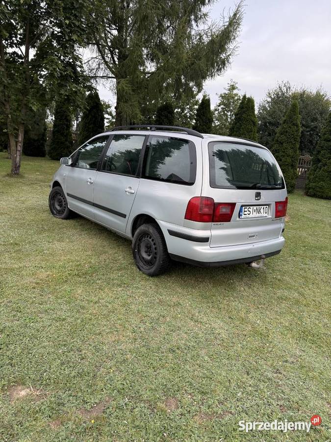 SEAT ALHAMBRA 19 TDI 116 2002 r Rok produkcji 2002 łódzkie Pomiary