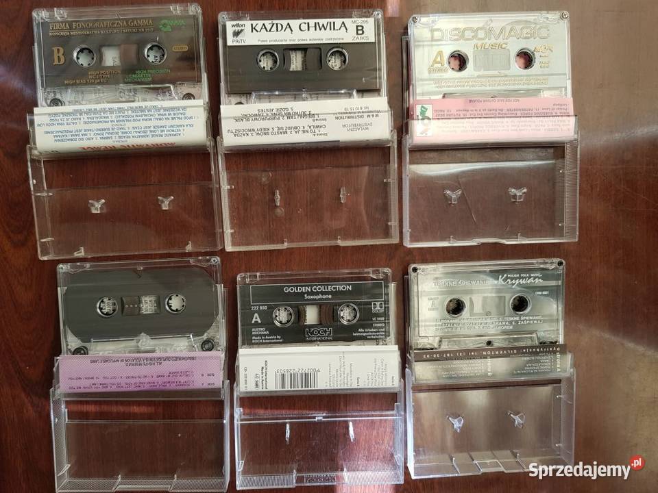 kasety magnetofonowe audio vintage retro lata 80 Kultura i Rozrywka Kielce sprzedam