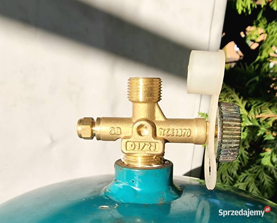 Butla Gazowa 2 Nowy Zawór Turystyczna Palnik Wałbrzych sprzedam