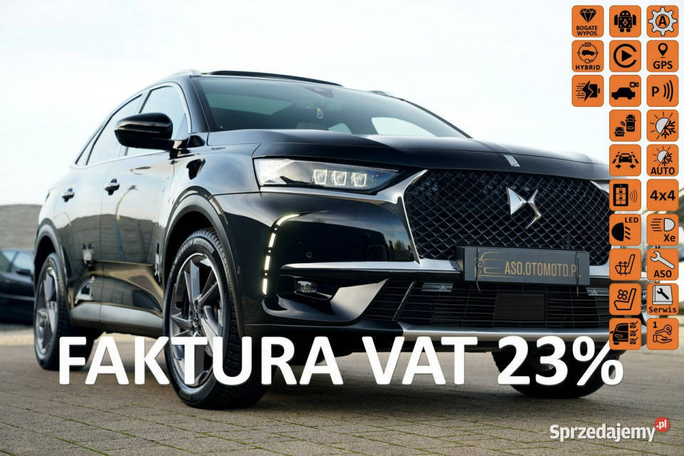 DS Automobiles DS 7 Crossback JASNA SKÓRA masaze łopatki zmiany biegów sprzedam