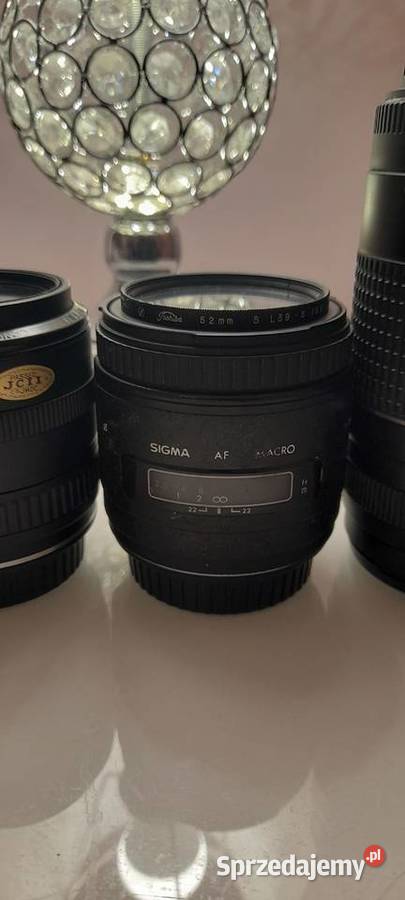 Aparat CANON EOS20D obiektywy ZESTAW Szczurowa sprzedam