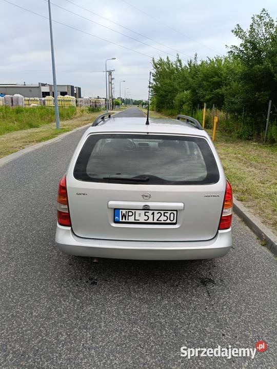 Sprzedam Opel Astra 16 benzyna gaz skóry grzane Rok produkcji 2000 mazowieckie Płock