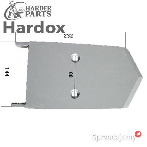 Lemiesz C HARDOX reekes1 części do separatora Suwałki