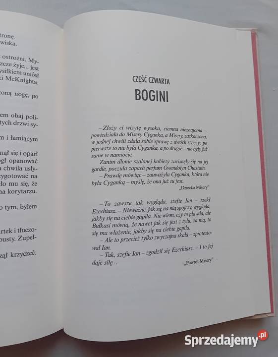 Stephen King Misery Prószyński i Ska 2025 r Koźminek