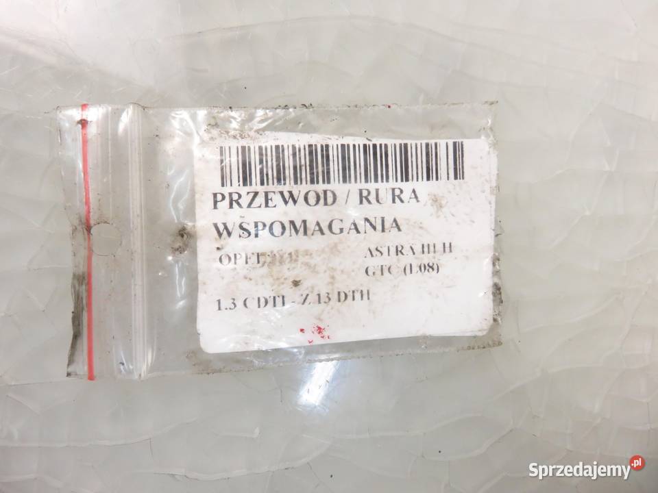 PRZEWÓD WSPOMAGANIA OPEL ASTRA H 13 CDTI osobowe sprzedam
