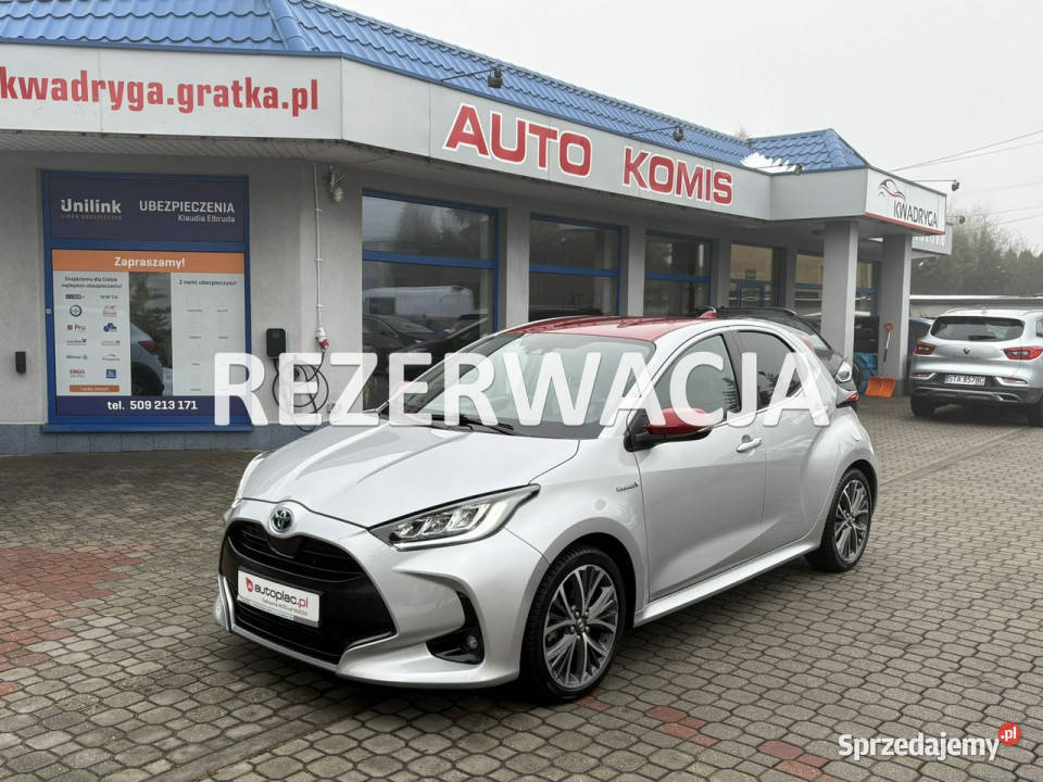 Toyota Yaris Rezerwacja IV 2020 Zarejestrowany w Polsce Tarnowskie Góry