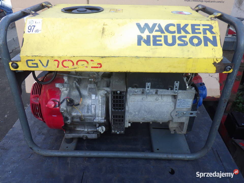 Agregat prądotwórczy WACKER NEUSON GV 7003 A 71 Rzeszów