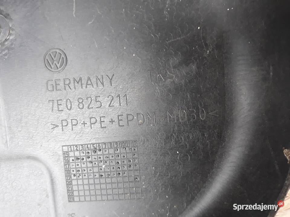 VW T6 OSŁONA PODWOZIA LEWA 7E0825211 osobowe Międzychód sprzedam