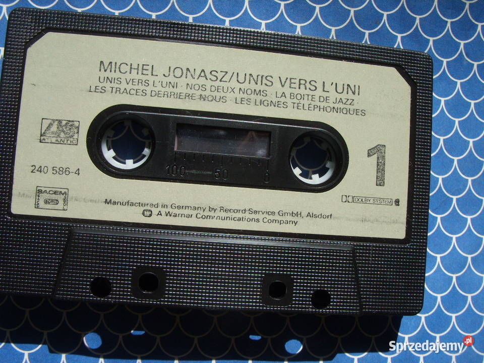 Kaseta MICHEL JONASZ UNIS VERS 1985 Płyty i kasety dolnośląskie Wołów sprzedam