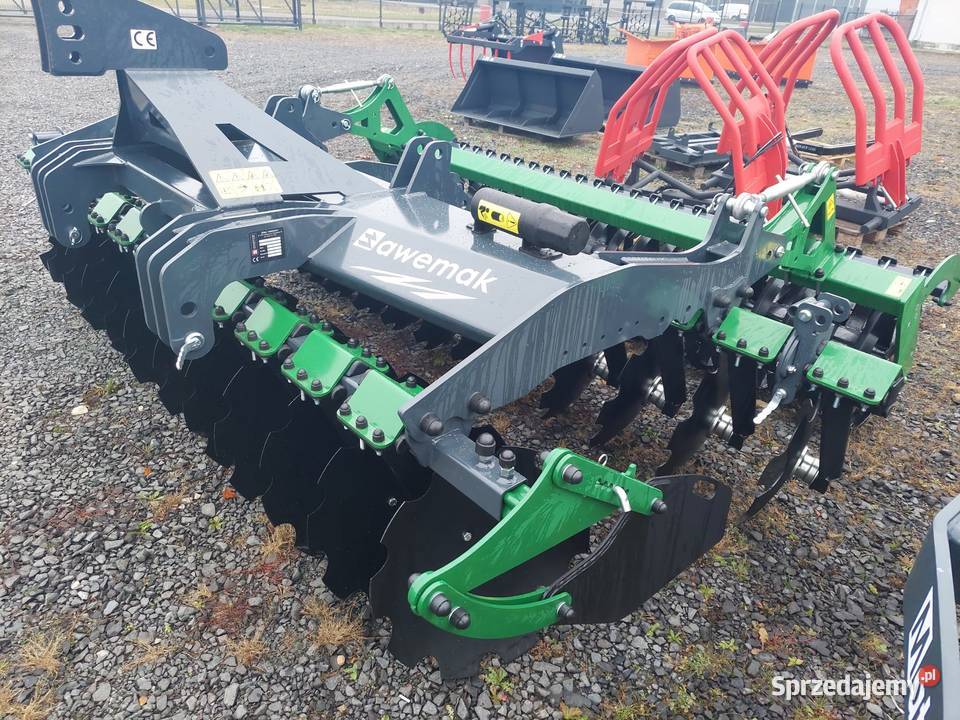 Brona talerzowa OZYRYZ BTB 30 3 m z wałem opolskie Olesno