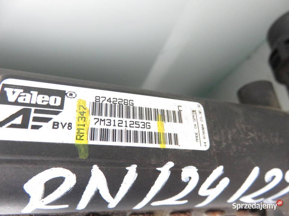 CHŁODNICA WODY VW SHARAN I 19 TDI PD 115 AUY