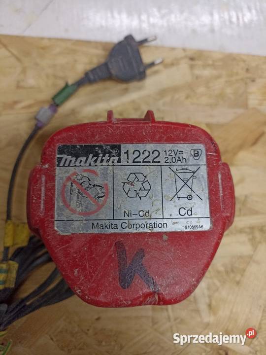 Ładowarka z baterią Makita 12 v starszy typ Solec