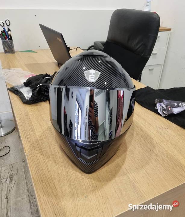Kask GVS airoh agv carbon podówjne szyby rozmiar Zgorzelec