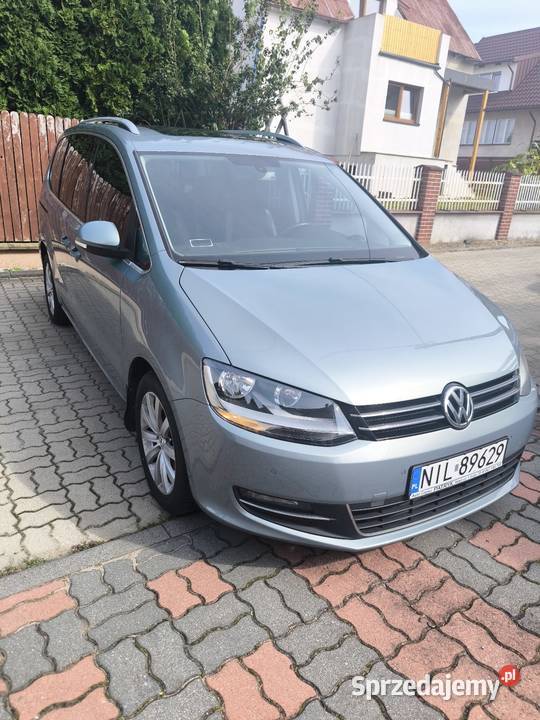 Sharan 20 TDI DSG 7 ospanorama dach radio Iława