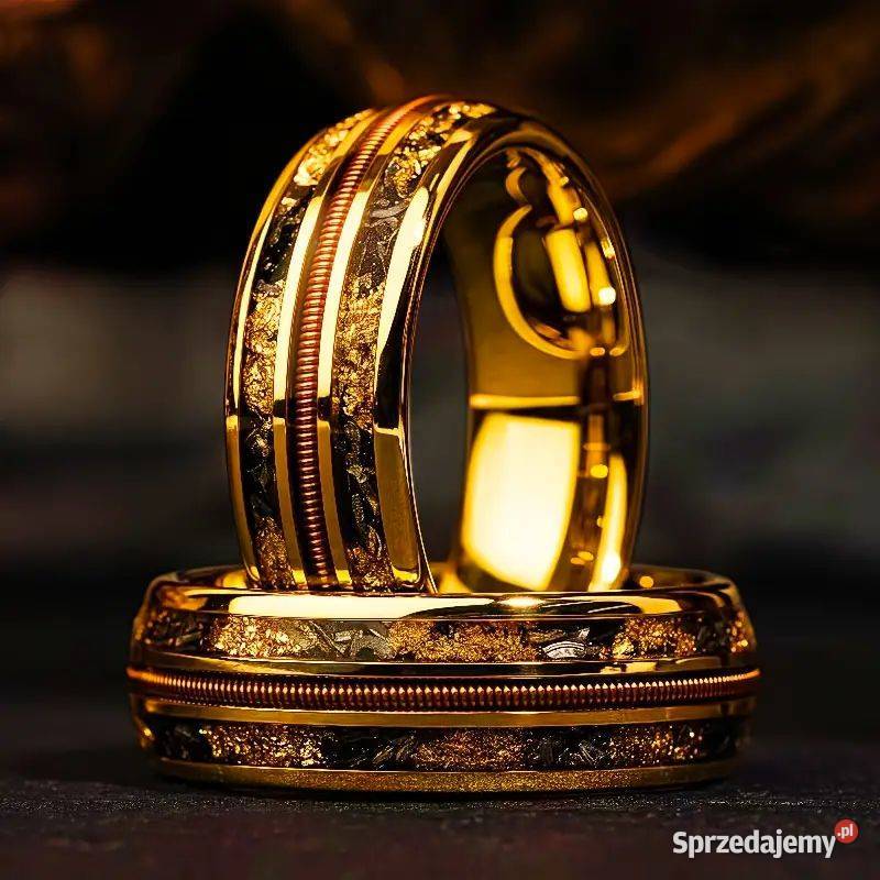 OBRĄCZKA SZEROKA 6 mm ze stali chirurgicznej ze wielkopolskie