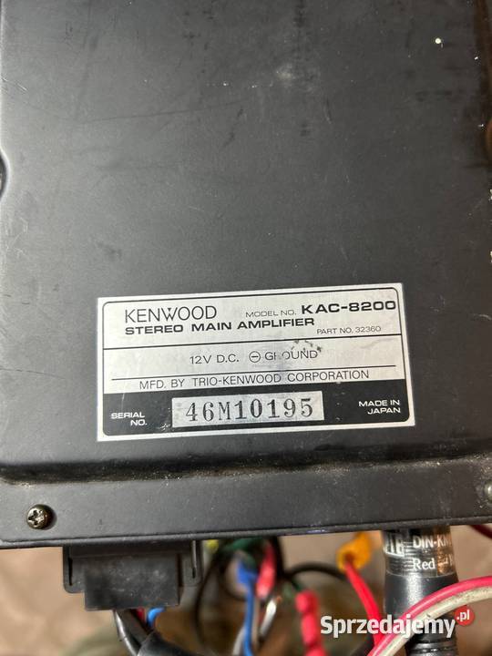 Wzmacniacz car audio Kenwood Bydgoszcz