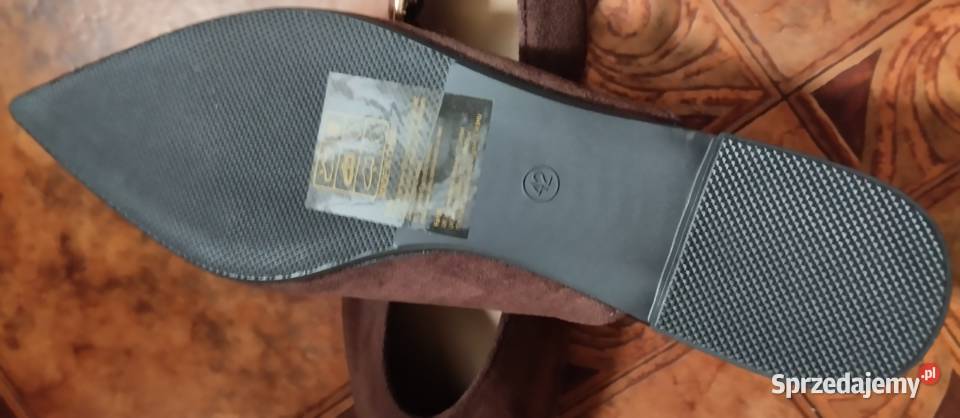 Buty damskie w kolorze brązowym Nysa sprzedam