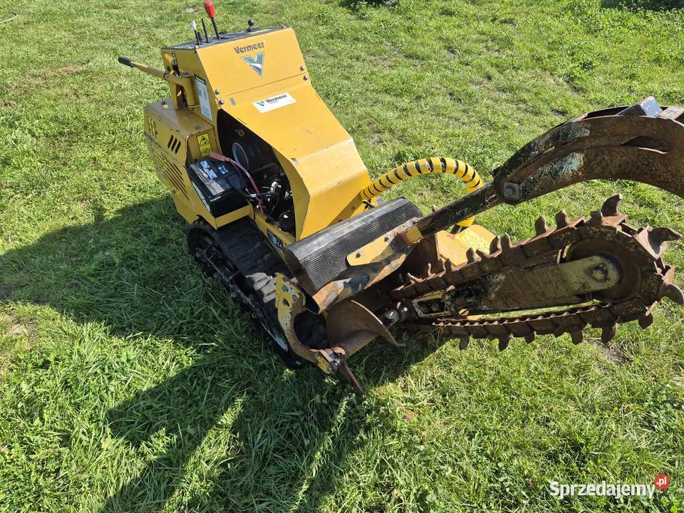 Koparka łańcuchowa Trencher Vermeer RTX250 pełny VAT Ciechanów sprzedam