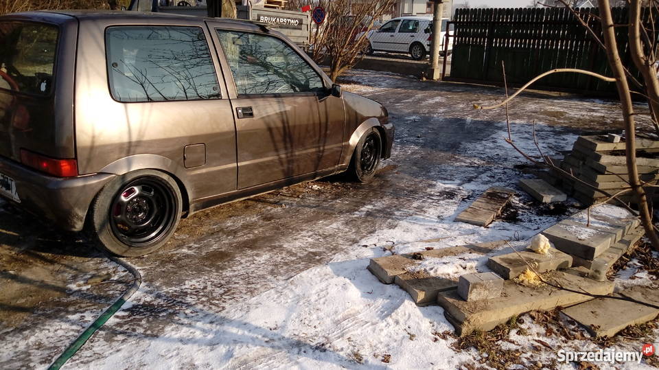 Fiat cinquecento 12 8v bez grama rdzy garażowany Kęty