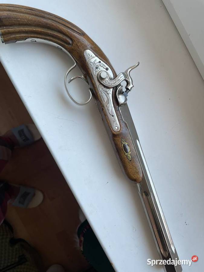 Pistolet kapiszonowy La Page czarnoprochowy Sporty strzeleckie i myślistwo sprzedam