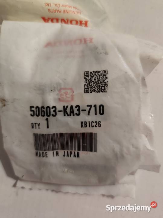 Części do motocykla HONDA Września