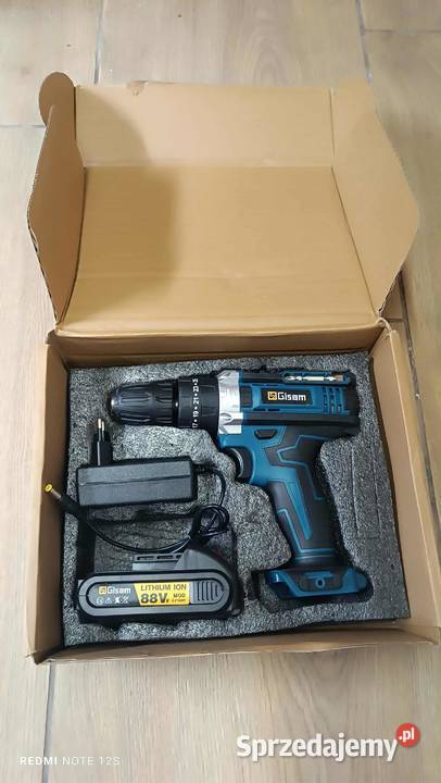 Wkrętarka akumulatorowa Gisam 253 2 biegi 2x łódzkie Łask sprzedam