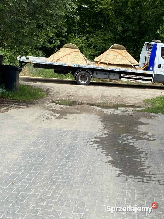 Parosol z trzcinyogródaltanka trzcina podlaskie Jeżewo Stare