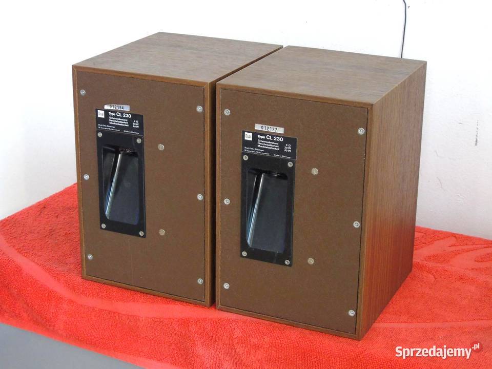 DUAL CL230 świetne kolumny Stereo Vintage Retro