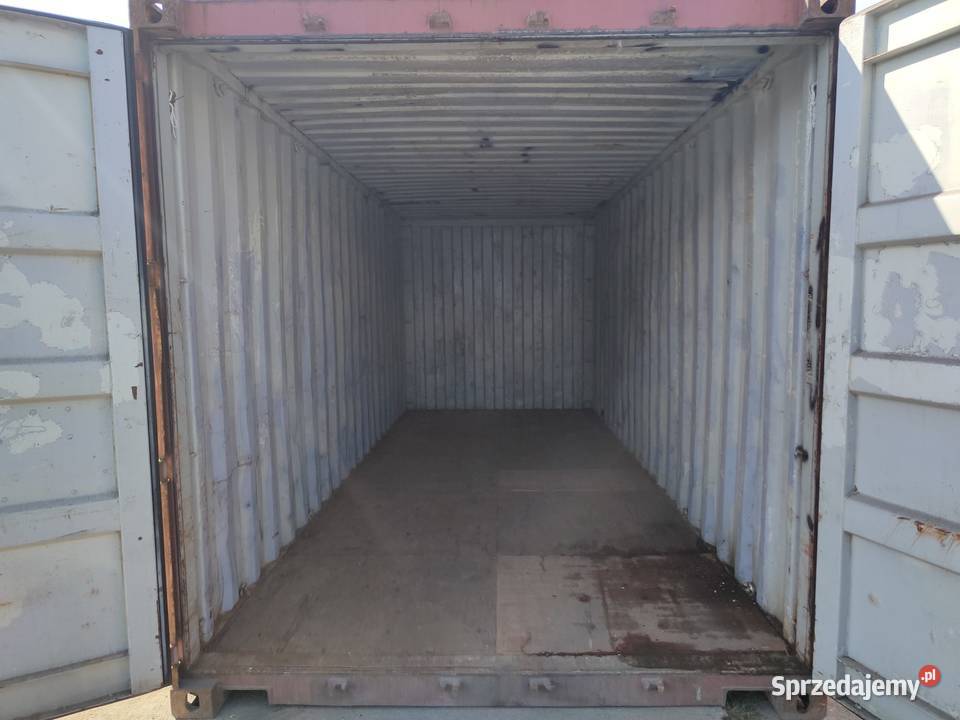 Kontener morski magazynowy 20DV 6 metrowy sprzedam