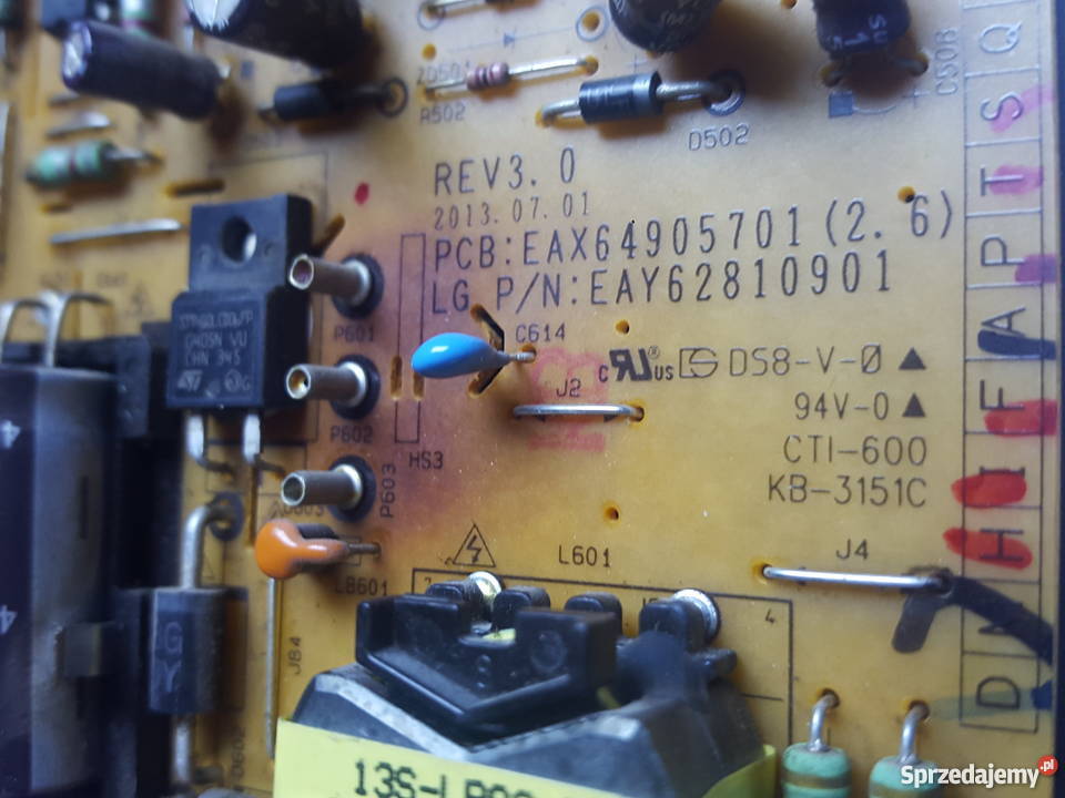 LG42LA690 zbita matyca śląskie Sosnowiec
