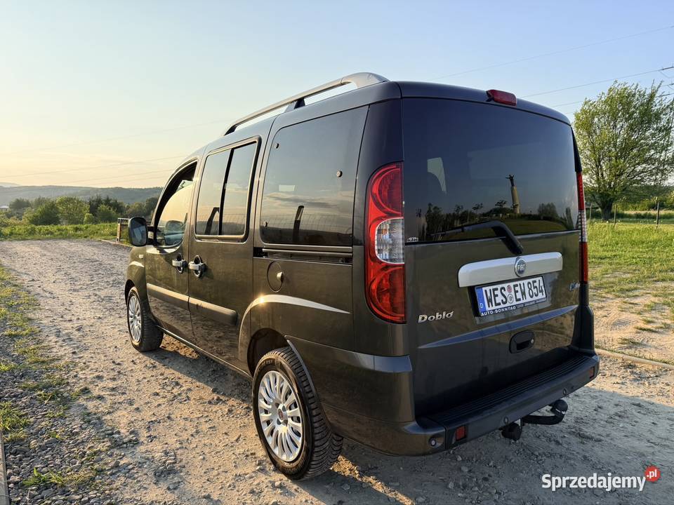 Fiat Doblo Malibu 14 Benzyna 80 Klimatyzacja Hak 137000km podkarpackie Jasło sprzedam