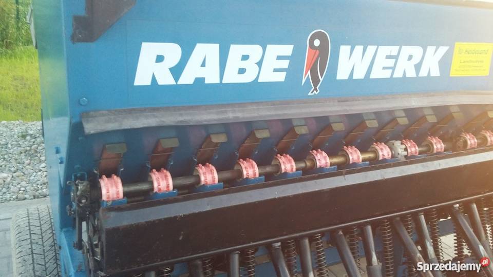 Siewnik zbożowy RABE WERK 3m Maszyny rolnicze Sieciechowice