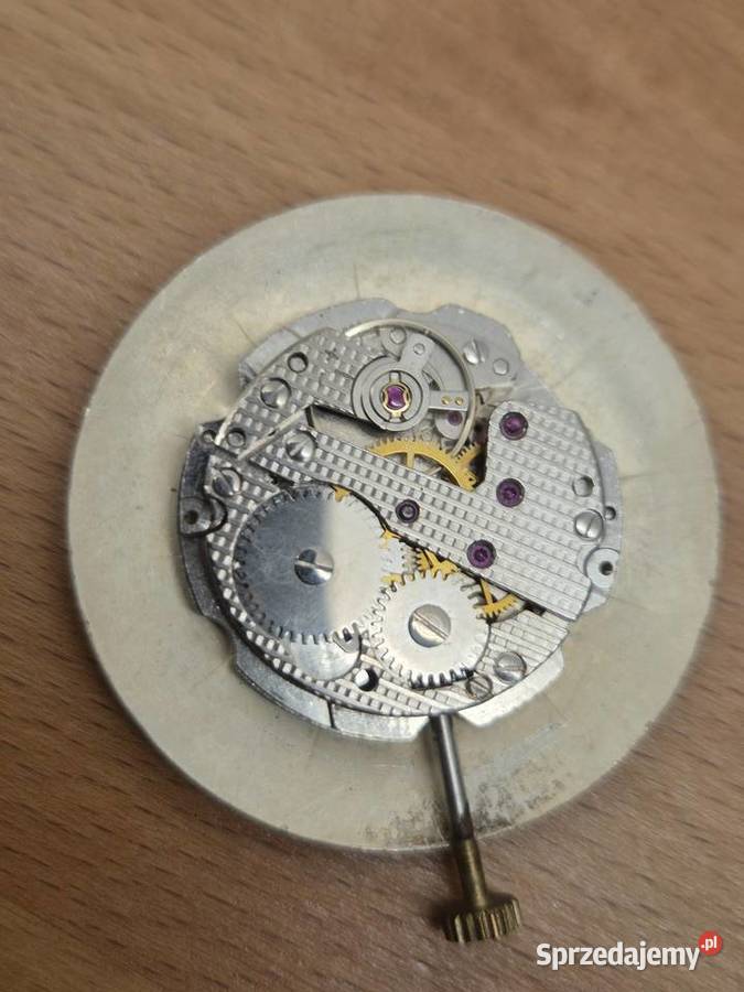 Pozłacany zegarek kieszonkowy Corvette vintge