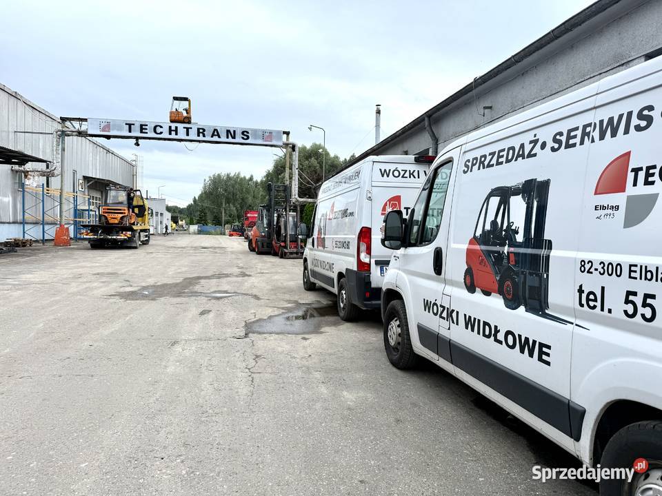 Terenowy wózek widłowy NOWY Spalinowy z napędem warmińsko-mazurskie sprzedam