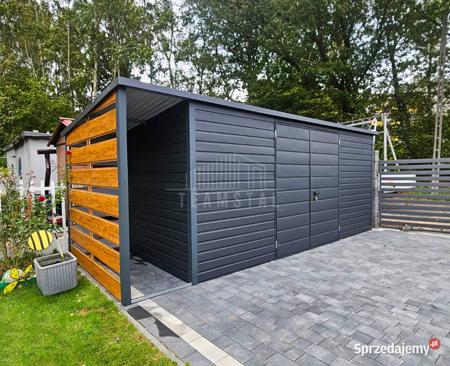 Schowek Domek Ogrodowy 5x2m wiata 08x2m Brama Olsztyn