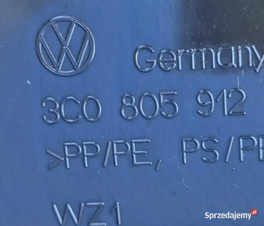 NADKOLE DOKŁADKA PRZÓD PRAWA LEWA VW PASSAT B6 P Działoszyce
