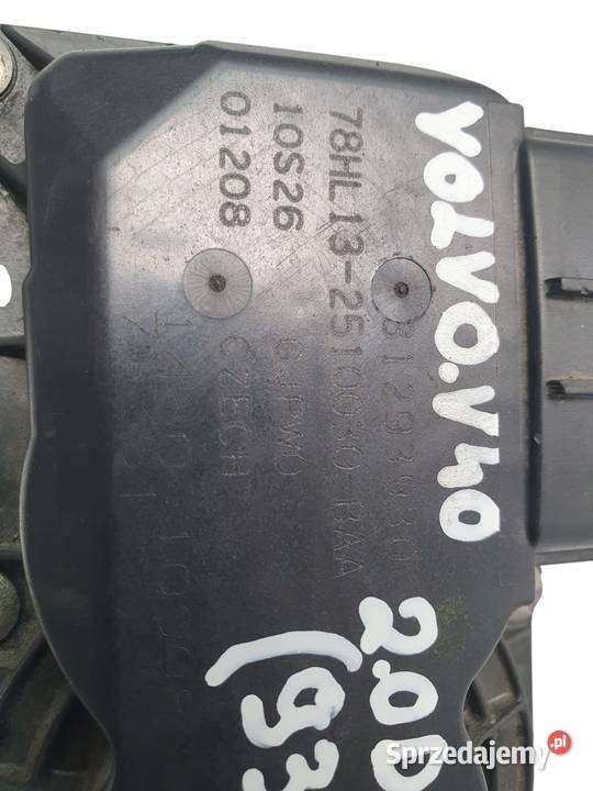 PRZEPUSTNICA Volvo V40 V60 S60 XC60 20 D2 D3 D4 Chełm